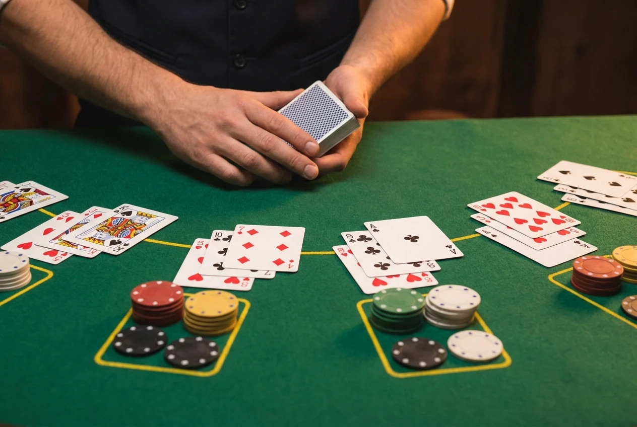 Baccarat Squeeze bordsspel